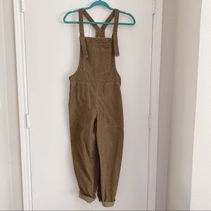 Aerie Corduroy Overalls